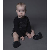 Nununu Black Big Skull Onesie