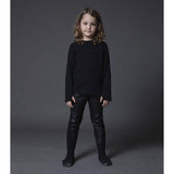 Nununu Black Second Skin Leather Leggings