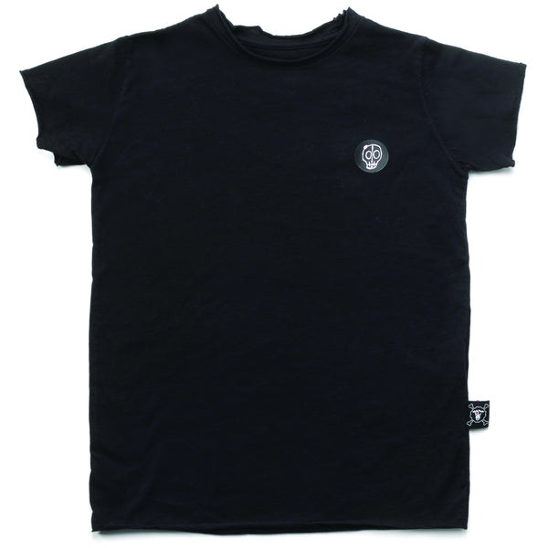 Black Nununu solid t-shirt