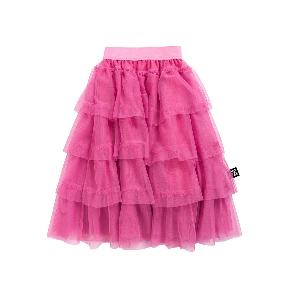 Little Man Happy PINK Layered Tulle Skirt