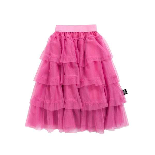 Little Man Happy PINK Layered Tulle Skirt