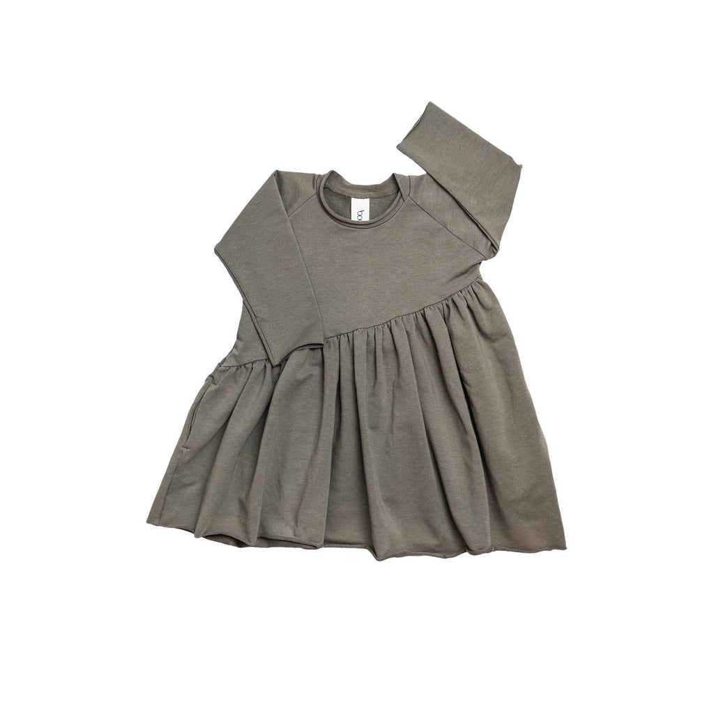Booso Bevel Green Dress | Last One