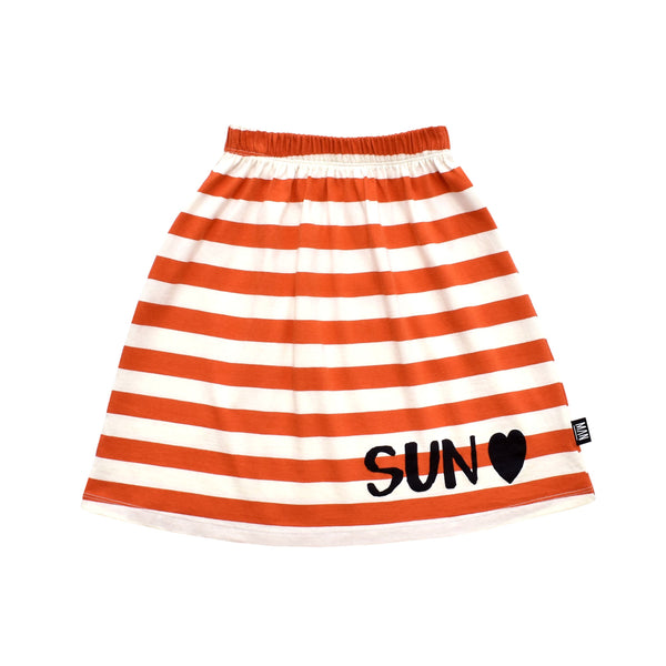 Little Man Happy SUN HEART Midi Skirt